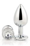 Korek Analny Gleaming Love Silver Plug Small Dreamtoys - 2