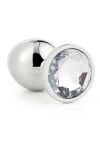 Korek Analny Gleaming Love Silver Plug Small Dreamtoys - 4