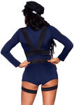 Kostium Policjantki Flirty Cop Romper L Leg Avenue - 6