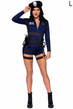 Kostium Policjantki Flirty Cop Romper L Leg Avenue