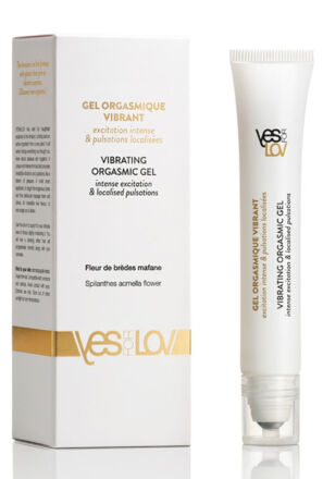 Wibrator w płynie VIBRATING ORGASMIC GEL intense excitation & localised pulsations 20ml YESforLOV