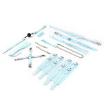 Zestaw Bondage Macaron 9Pcs Bondage Kit-Mint Liebe Seele - 3