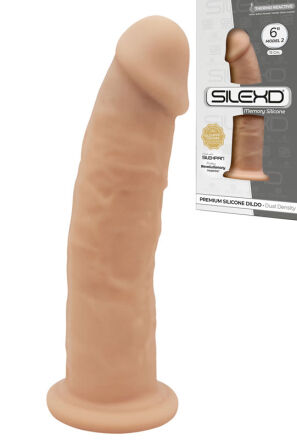 Silikonowe Dildo Model 2 15 Cm Flesh Silexd