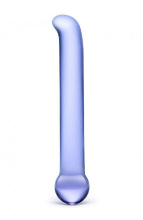 Purple Glass G-Spot Tickler Dildo szklane