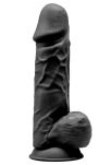 Silikonowe Dildo Model 1 21,5 Cm Black Silexd - 2