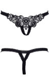 Mystique thong black Stringi - 5