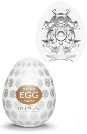Masturbator Hard Boiled Egg Crater Tenga