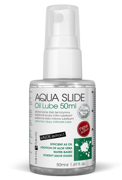 Aqua Slide Oil Lube Lubrykant 50 Ml Lovely Lovers