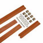 Zestaw Do Krępowania 8-Bondage-Straps Restraint Set Brown LOCKINK - 5