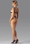 Body Otwarte Dame Controle S/M/L Obsessive - 6