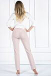 Eliza Ecru-Powder Pink Piżama  - 2