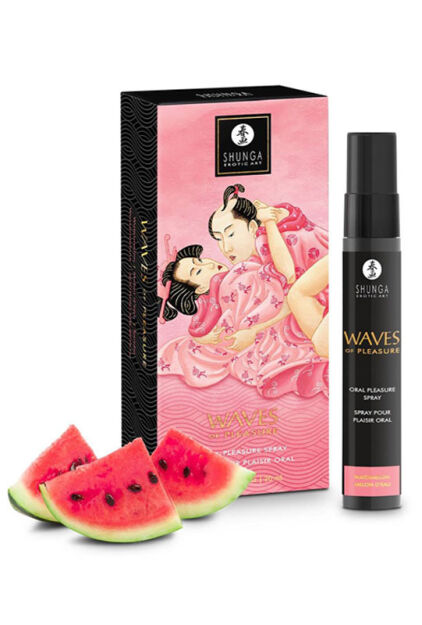 Spray do seksu oralnego Waves of Pleasure Watermelon 20ml Shunga