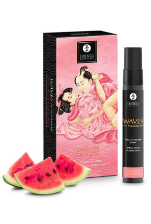 Spray do seksu oralnego Waves of Pleasure Watermelon 20ml Shunga