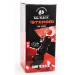 Korek analny Steroid ABS22 Shuttlecock 23 x 9cm All Black - 6