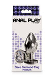 Korek Analny Z Kryształem Disco Diamond Plug Medium NS Novelties - 5