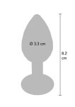 Korek Analny Z Kryształem Disco Diamond Plug Medium NS Novelties - 4