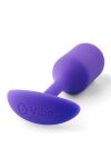 Korek analny Snug Plug 2 Purple b-Vibe - 4