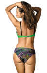 Samantha M-407 Bright Green Kostium kąpielowy - 3