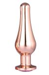 Korek Analny Gleaming Love Rose Gold Pleasure Plug L Dreamtoys - 2