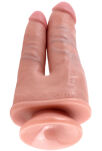 Dildo King Cock Double Penetrator Light Pipedream - 3