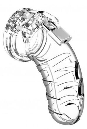 Chastity Model 04 Transparent Pas Cnoty Przeźroczysty Man Cage