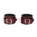 Kajdanki Wine Red Ankle Cuffs Liebe Seele - 4