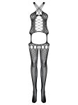 G313 Bodystocking Czarne S/M/L Obsessive - 5