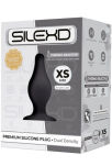 Korek Analny Plug Model 2 Xs 6,5 Cm Black Silexd - 2