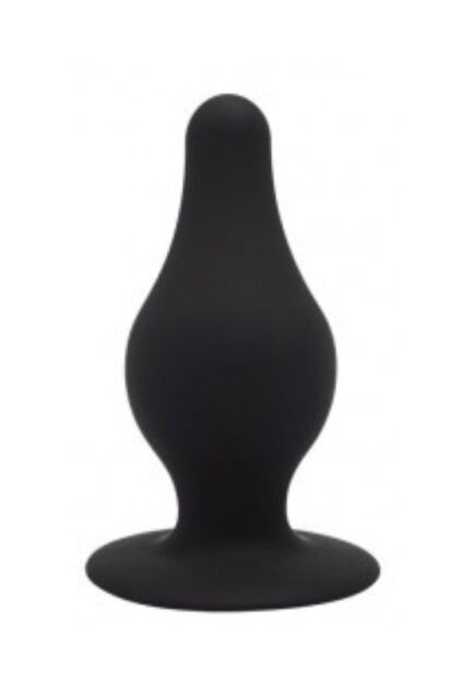 Korek Analny Plug Model 2 Xs 6,5 Cm Black Silexd