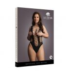 Body V-Neck Teddy With Opaque Panels Osx Le Désir - 3