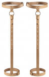 Podwiązki Maze Back Leg Garter Brown Bijoux Indiscrets - 2