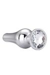 Korek Analny Gleaming Love Silver Pleasure Plug M Dreamtoys - 3