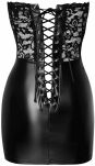 Sukienka F300 Solace Lace Up Corset Mini Dress L Noir Handmade - 9