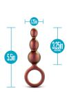 Korek Analny Matrix Beaded Loop Plug Copper ANAL ADVENTURES - 3