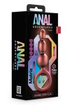 Korek Analny Matrix Beaded Loop Plug Copper ANAL ADVENTURES - 5