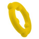 Pierścień erekcyjny [SIL] SPINNER Cockring Yellow Oxballs - 5