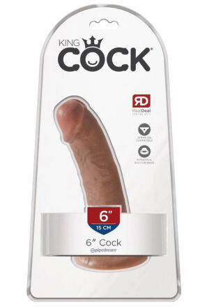Dildo King Cock 6 Tan Pipedream