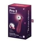 Stymulator Pro 2 Generation 3 Connect App Wine Red Satisfyer - 5
