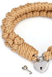 Liebe Seele obroża Shibari Bound You II Rope Collar (Lockable) - 3