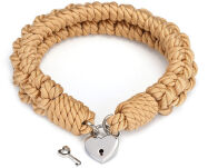 Liebe Seele obroża Shibari Bound You II Rope Collar (Lockable) - 2