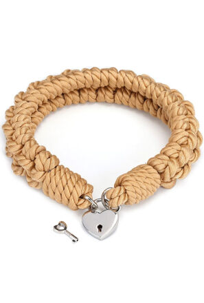 Obroża Shibari Bound You Ii Rope Collar (Lockable) Liebe Seele
