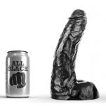 Dildo AB67 Ray 22 x 6,5 cm All Black - 4