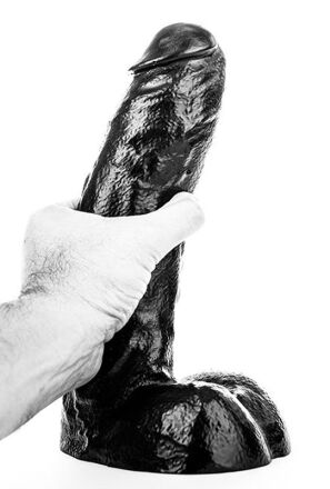Dildo AB67 Ray 22 x 6,5 cm All Black
