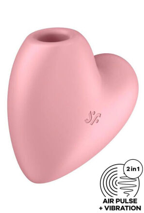 Stymulator łechtaczki Cutie Heart Light Red Satisfyer
