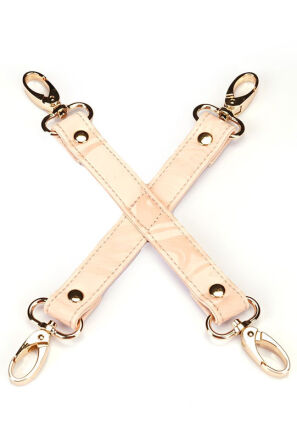 Liebe Seele uprząż Bondage Boudoir Amor Pink Hogtie