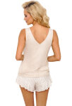 Marina 1/2 Top Beige Piżama damska - 2