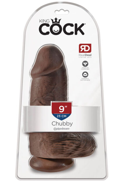Grube Dildo 23Cm King Cock Chubby Brown Pipedream