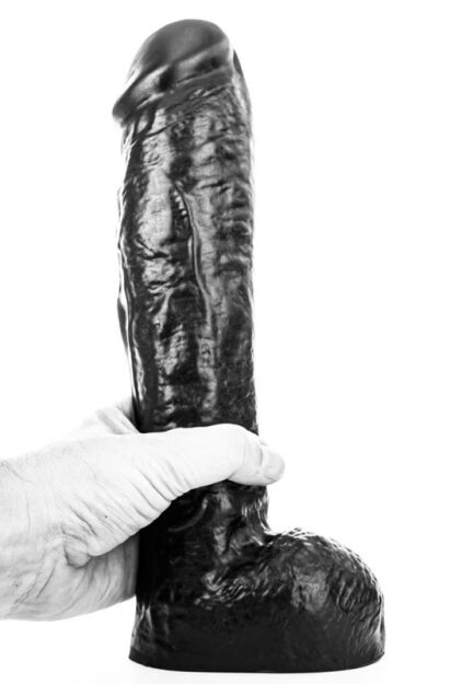 Dildo AB34 Bratwurst 24 x 6.5cm All Black