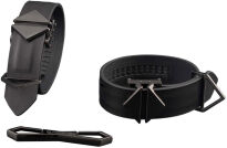 Kajdanki Ankle And Wrist Cuffs Set Black LOCKINK - 4