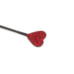 Szpicruta Kinbaku Ukiyoe Red Rosy Leather Crop Liebe Seele - 4